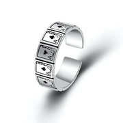 Women's Retro Playing Card A Ring - Jo-Bolt-Store