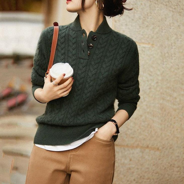 Women's Thickening Stand Collar Bottoming Sweater - Jo-Bolt-Store