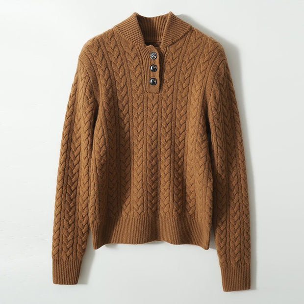 Women's Thickening Stand Collar Bottoming Sweater - Jo-Bolt-Store