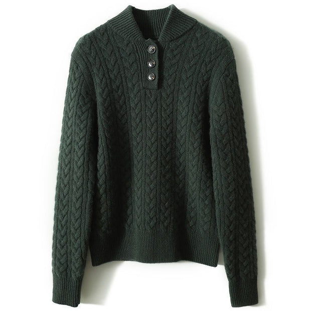 Women's Thickening Stand Collar Bottoming Sweater - Jo-Bolt-Store