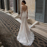 Lace Mermaid Wedding Gown