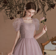 The Pearl Embellished Tulle Dress
