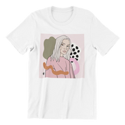 Unisex Organic Cotton T-shirt with Illustration - Copy of You