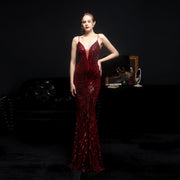 The Sequin Fishtail Maxi Dress