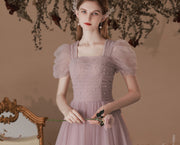 The Pearl Embellished Tulle Dress