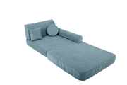 Large Modular Sofa for Kids - Slimcord Corduroy Turquise