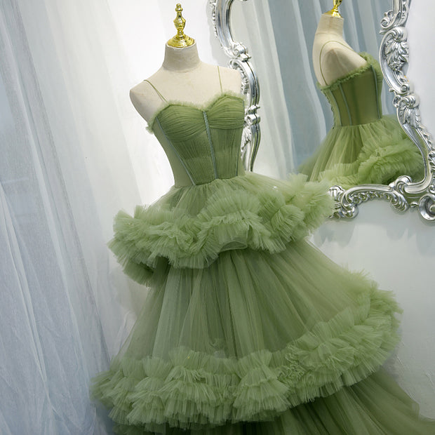 The Tiered Tulle Maxi Gown