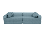 Large Modular Sofa for Kids - Slimcord Corduroy Turquise