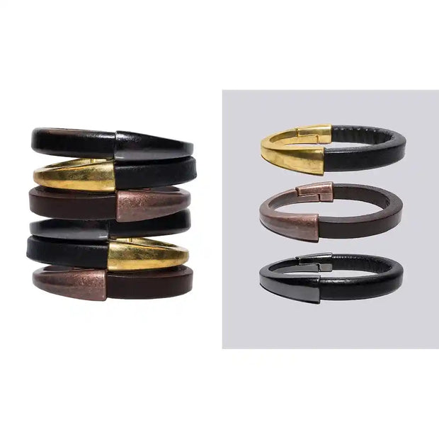 Asymmetrical clasp bracelet