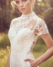 Bridal Short Sleeve Jumpsuit