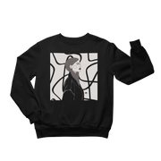Unisex Crewneck Sweatshirt with Illustration - Free Falling