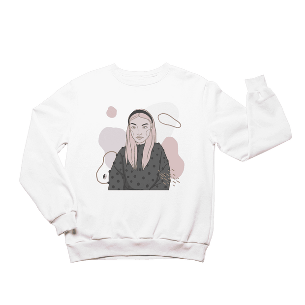 Unisex Crewneck Sweatshirt with Illustration - In Time