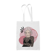 Tote Bag with Illustration - Cozy Cupid
