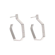 Hoops Silver Earrings
