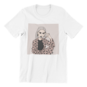 Unisex Organic Cotton T-shirt with Illustration - Stay Rad