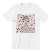 Unisex Organic Cotton T-shirt with Illustration - Maddy