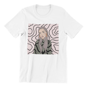 Unisex Organic Cotton T-shirt with Illustration - Decision