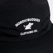 Moomintroll Adventure Nylon 5-panel Cap - Black