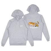 Pippi Longstocking Unisex Heavy Hoodie - Grey