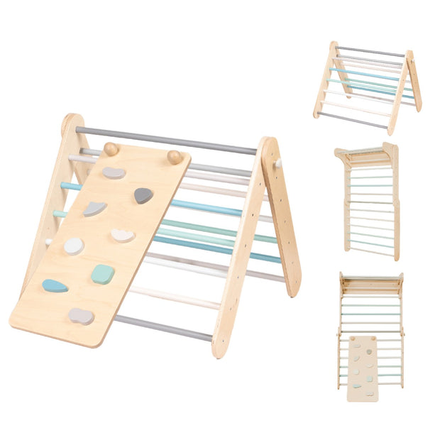 Tryangle Ramp Ramp Pikler Triangle and Swedish Wall - Pastel – Jo-Bolt-Store