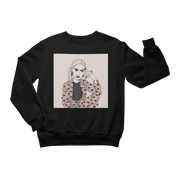 Unisex Crewneck Sweatshirt with Illustration - Stay Rad