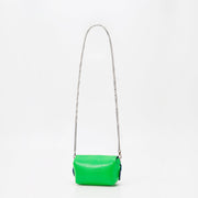 Handmade Leather Shoulder - Neon Green