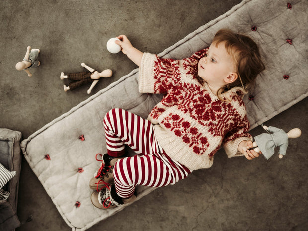Wooden Beech Doll with Pants